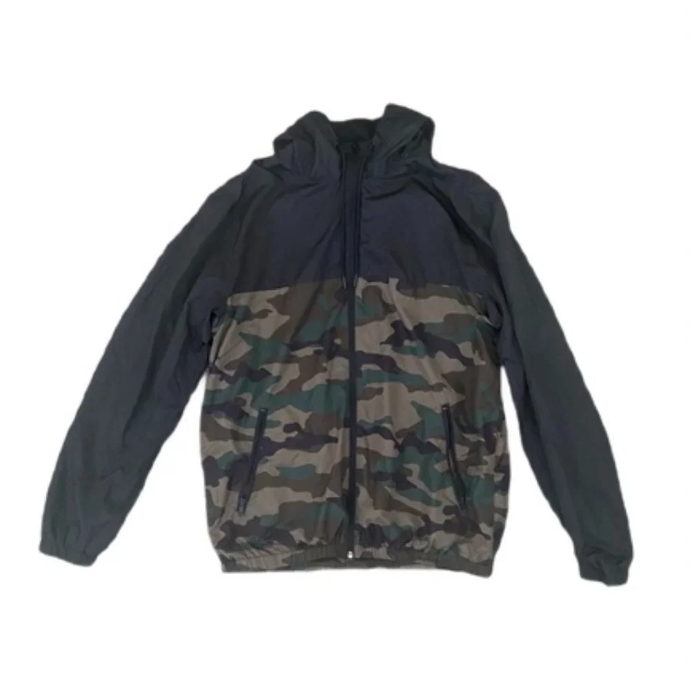 H&M Camo Windbreaker (M) - Picture 1 of 3